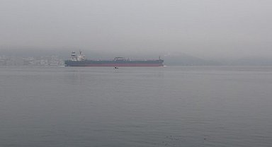 Çanakkale Boğazı'ndaki deniz ulaşımında sis engeli