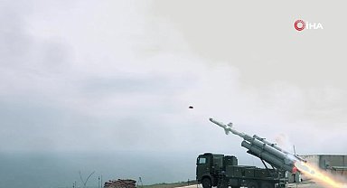 ATMACA Füzesi hedefi tam isabetle vurdu