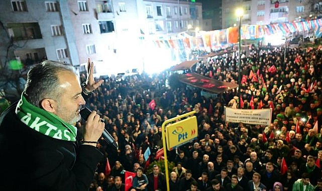 Başkan Aktaş'a Coşkulu Karşılama