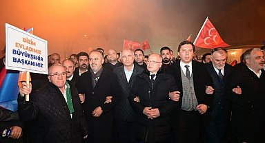 Başkan Aktaş'a Coşkulu ve Renkli Karşılama