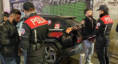 Beyoğlu'nda polis ekiplerinden şok uygulama!