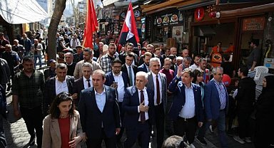 Bozbey'in Halk Buluşmasında İzdiham