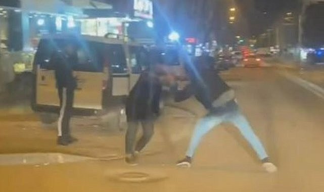 Bursa’da Caddeyi Savaş Alanına Çeviren Kavga!