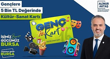 Bursa'da Genç Kart ile 5000 TL Destek Verilecek