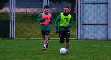 Bursaspor'da bugün taktik antrenman yapıldı