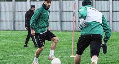 Bursaspor, Kırşehir FSK maçının idmanlarına devam ediyor