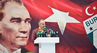 Bursaspor Kulübü'nden Başkan Aktaş'a teşekkür