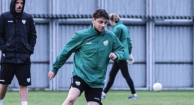 Bursaspor'un Kırklarelispor maçı hazırlıkları bitti