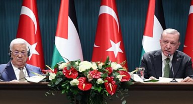 Erdoğan ve Abbas'ın görüşmesi sona erdi