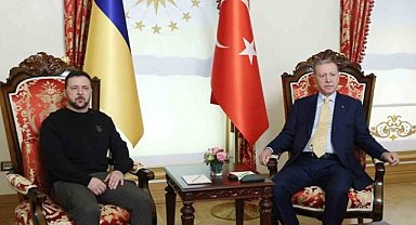 Erdoğan-Zelenski görüşmesi Dolmabahçe’de gerçekleşti