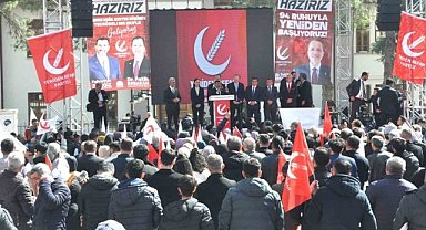 Fatih Erbakan, Karacabey'deki mitingde konuştu