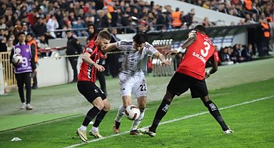 Gaziantep FK, Beşiktaş'ı eli boş gönderdi