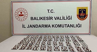Gönen jandarmasından uyuşturucu operasyonu: 3 gözaltı