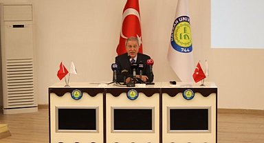 Hulusi Akar, Harran Üniversitesi'nde konuştu