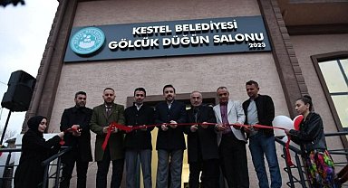 Kestel Belediyesi'nin Yeni Düğün Salonları Açıldı