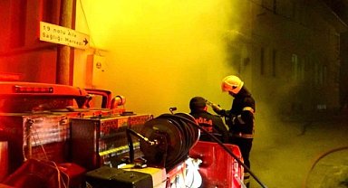 Menteşe'de elektrik sobası yangına sebep oldu