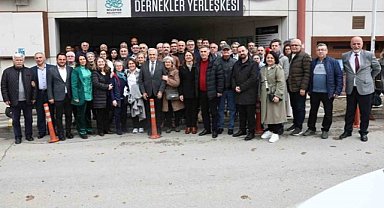 Şadi Özdemir, Nilüfer'de STK'larla buluştu