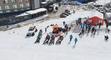 Uludağ’da Nefes Kesen Kış Tatbikatı!