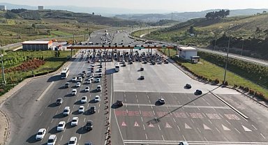 11,2 milyon araç otoyolları kullandı