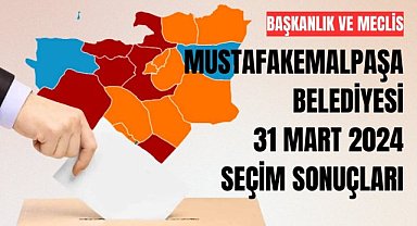 31 Mart 2024 Mustafakemalpaşa Seçim Sonuçları – Meclis Oy Oranları