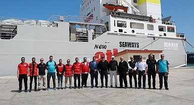 9. İyilik Gemisi Mısır'a ulaştı