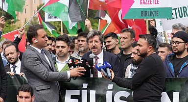 ABD’de başlayan çadırlı Filistin eylemlerine BUÜ’den destek