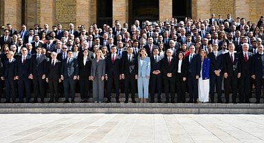 Anıtkabir'de 26 CHP'li belediye başkanı