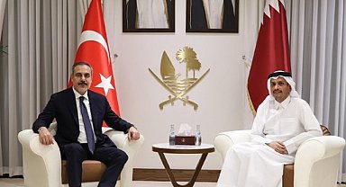 Bakan Fidan'dan Katar'da yoğun diplomasi trafiği