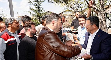 Başkan Arı Lale sanayide