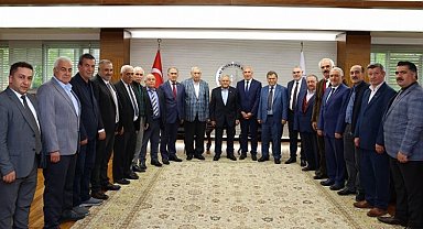 Başkan Büyükkılıç, oda başkanlarını ağırladı