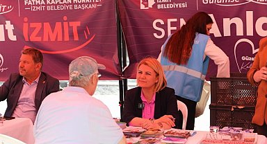 Başkan Hürriyet vatandaşı 'Sen Anlat İzmit' programında dinliyor