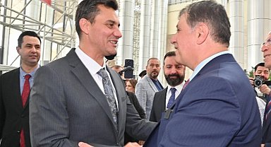 Başkan Zeyrek, Uluslararası Doğaltaş ve Teknoloji Fuarının açılışına katıldı