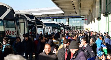Bayramda otobüsler 706 bin yolcu taşıdı