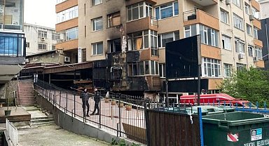 Beşiktaş'taki Yangının Boyutu Sabah Ortaya Çıktı