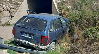 Beyşehir'de otomobilin kanala düştüğü kazada 1 ölü