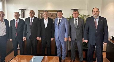 Bulgaristan Türklerinden Bursa'daki konfederasyona ziyaret