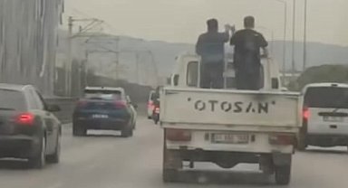 Bursa'da gençler canlarını böyle hiçe saydı 