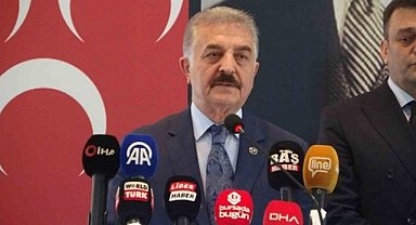 Bursa'da MHP tarafından bayramlaşma töreni düzenlendi