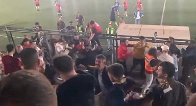 Bursa'daki futbol turnuvasında kan aktı: Yaralılar var! 