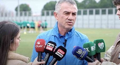 Bursaspor'da Ümit Şengül veda etti