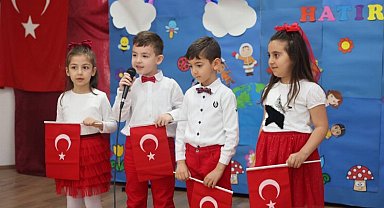 Çocuk kulüplerinde 23 Nisan coşkusu