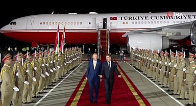 Cumhurbaşkanı Erdoğan, Erbil'e resmi ziyarette bulunuyor