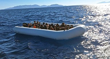 Datça açıklarında 59 düzensiz göçmene müdahale