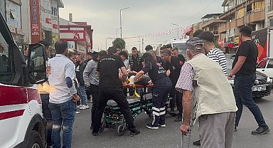 Düzce'de otomobil yayaya çarptı: 1 yaralı