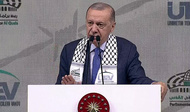 Erdoğan’dan Kudüs Konferansı’nda önemli açıklamalar
