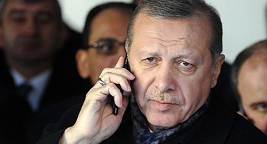 Erdoğan ve Zerdari'den telefon görüşmesi