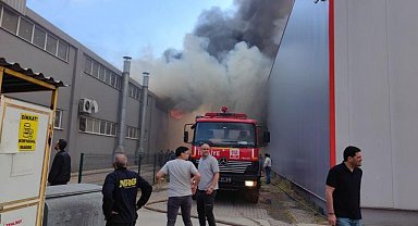 Fabrikayı Alevler Sardı!