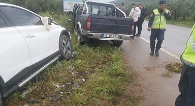 Gelin Almaya Giden Konvoyda Kaza: 6 Yaralı