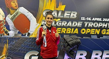 Hatice Kübra Bursa'ya Gümüş Madalyayla Döndü