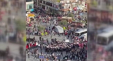 İstanbul'da korsan gösteri olayları! 132 gözaltı